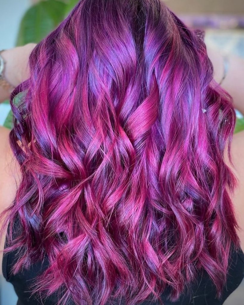 Pink and Purple