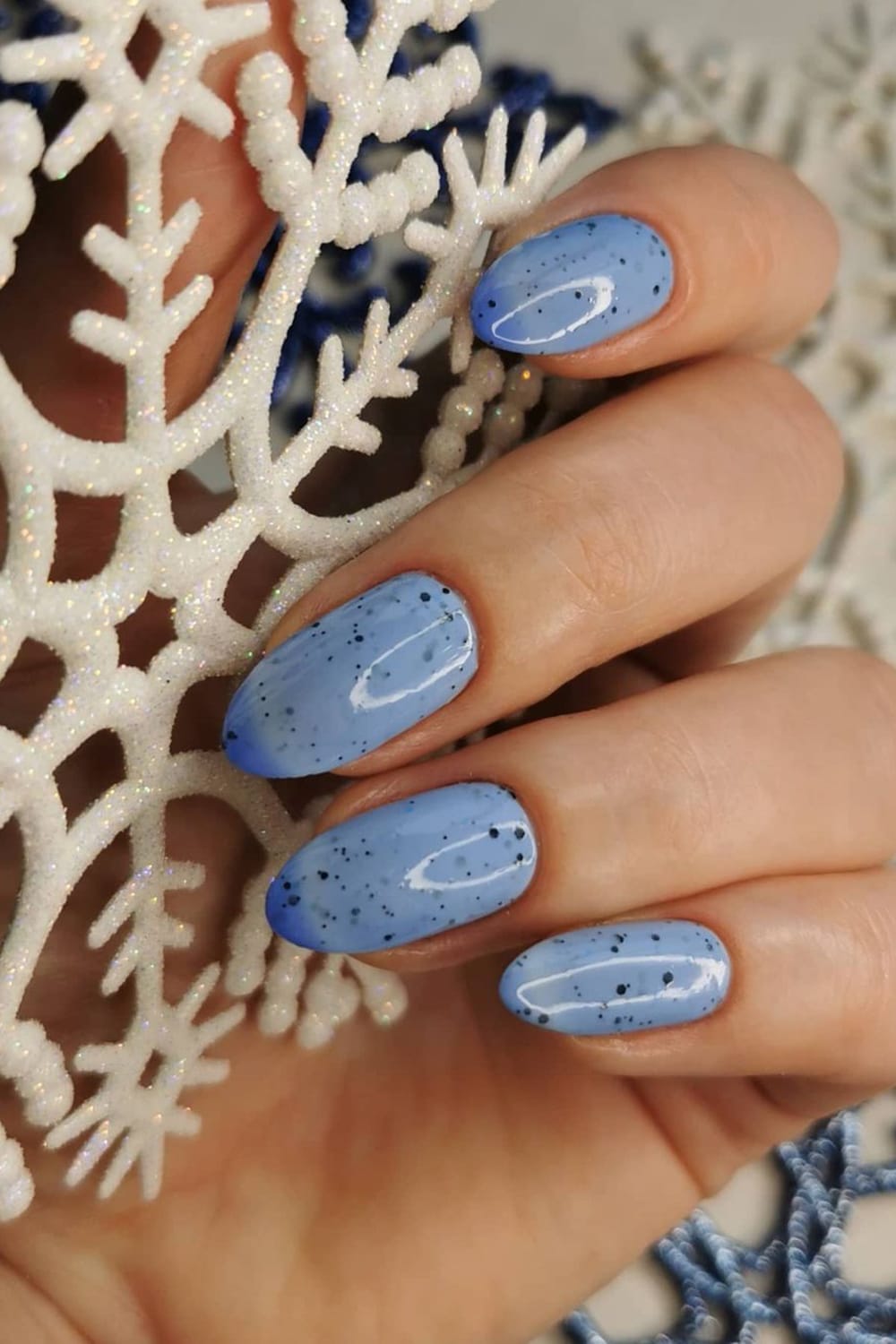 Sweet Blue Nails