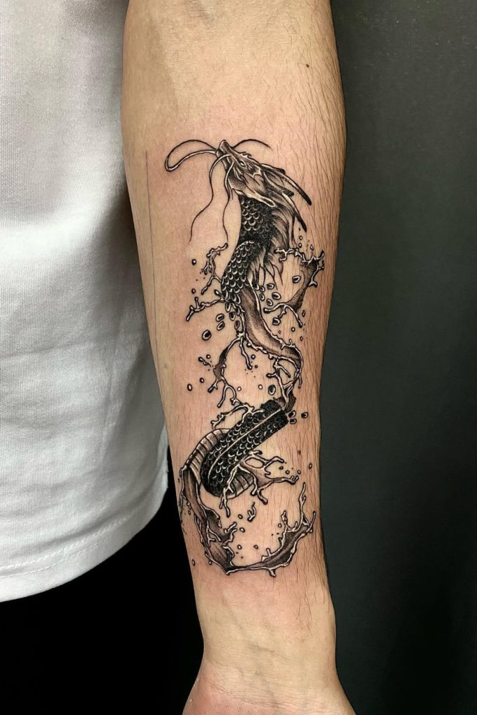 Water Dragon Tattoo